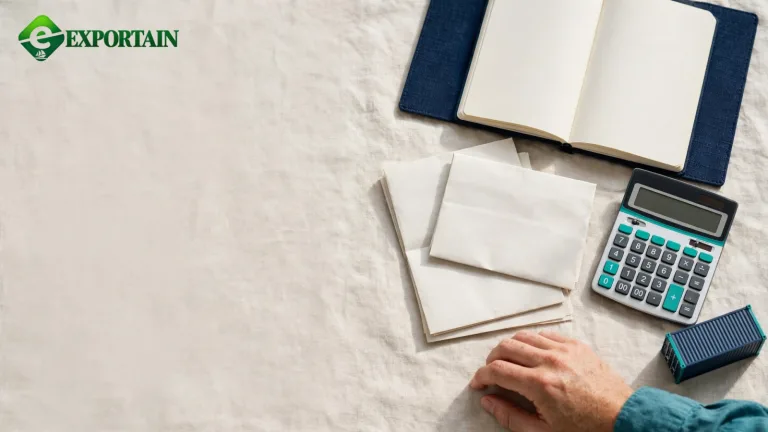MOQ Meaning in Shipping – a clean flat-lay of a notebook