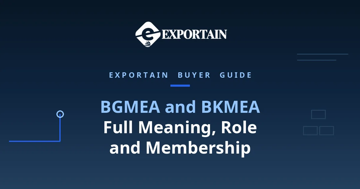 Navy title card: BGMEA and BKMEA Full Meaning, Role and Membership