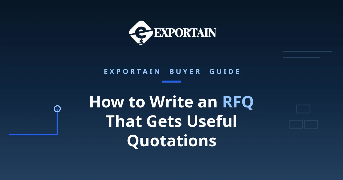 Navy title card: How to Write an RFQ That Gets Useful Quotations