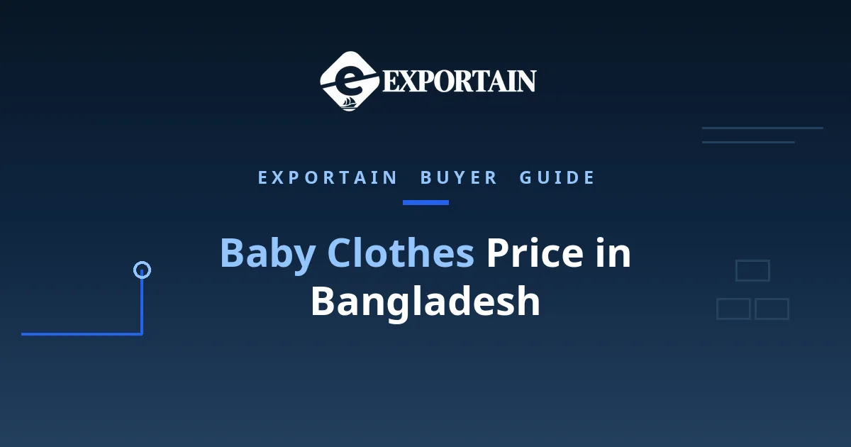 Navy title card: Baby Clothes Price in Bangladesh buyer guide