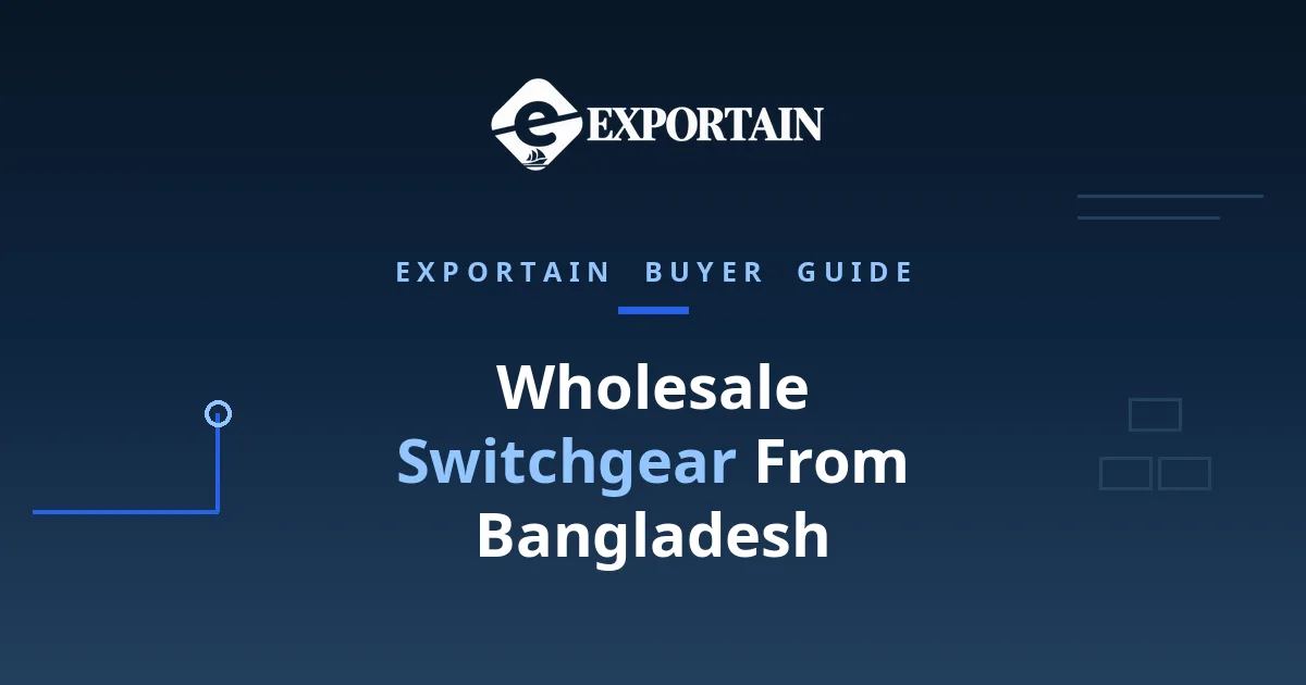 Navy title card: Wholesale Switchgear From Bangladesh, prices, MOQ and suppliers