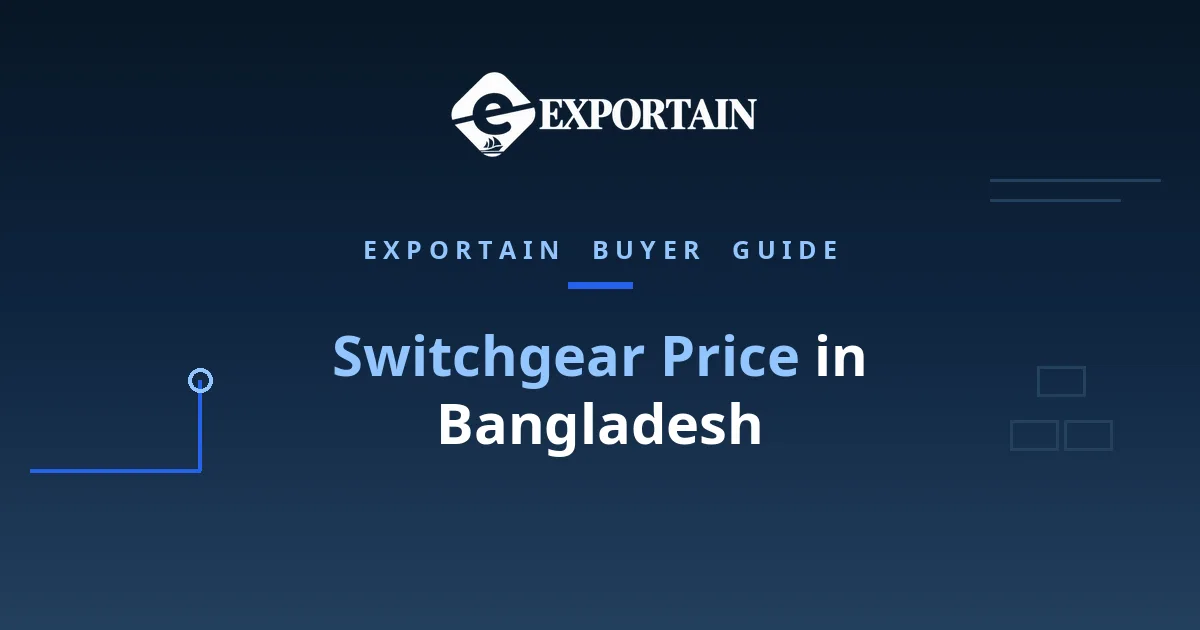 Navy title card: Switchgear Price in Bangladesh, FOB cost breakdown