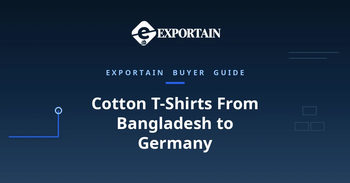 Navy title card: Cotton T-Shirts From Bangladesh to Germany