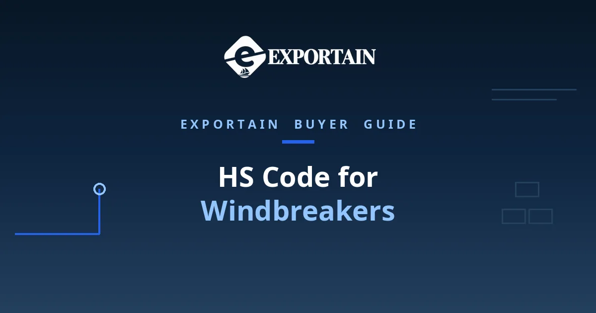 Navy title card: HS Code for Windbreakers classification guide