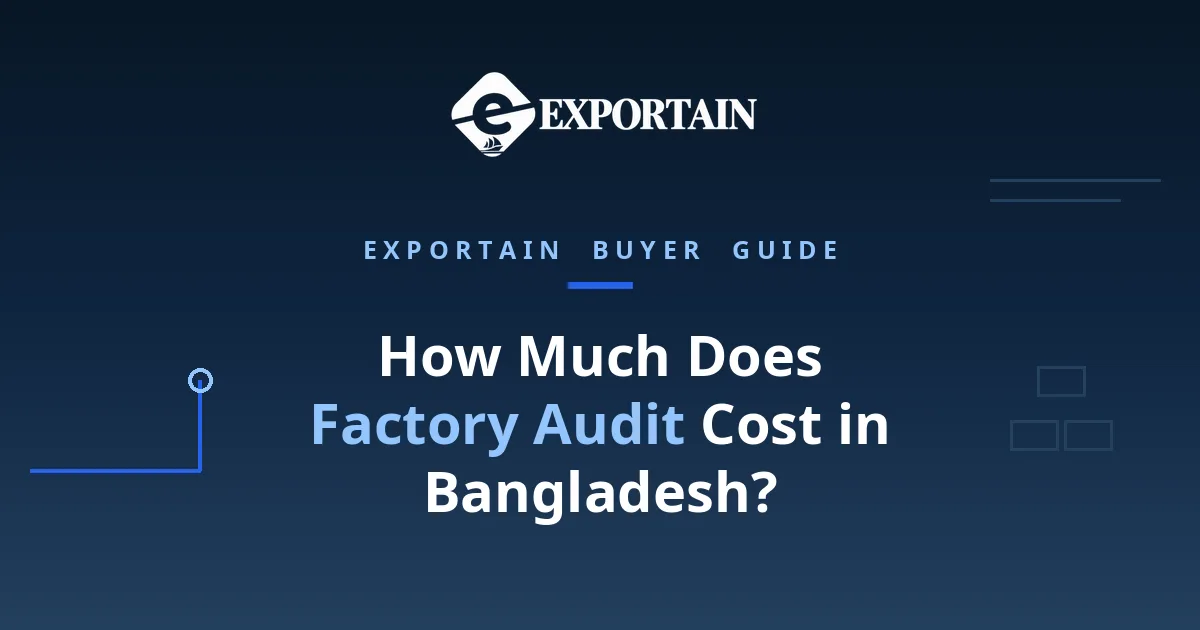 Navy title card: How Much Does Factory Audit Cost in Bangladesh?