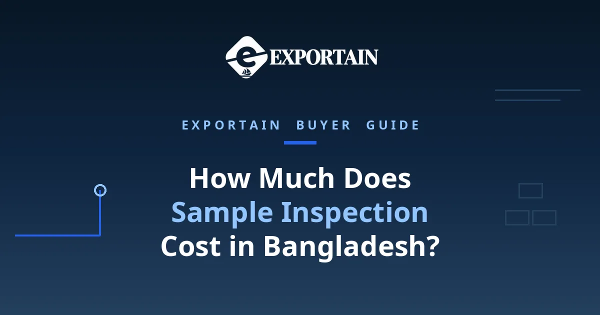 Navy title card: How Much Does Sample Inspection Cost in Bangladesh?