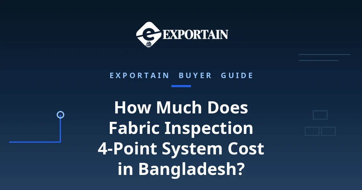 Navy title card: How Much Does Fabric Inspection 4-Point System Cost in Bangladesh?