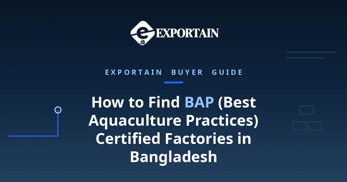 Navy title card: How to Find BAP Certified Factories in Bangladesh, star-level checks