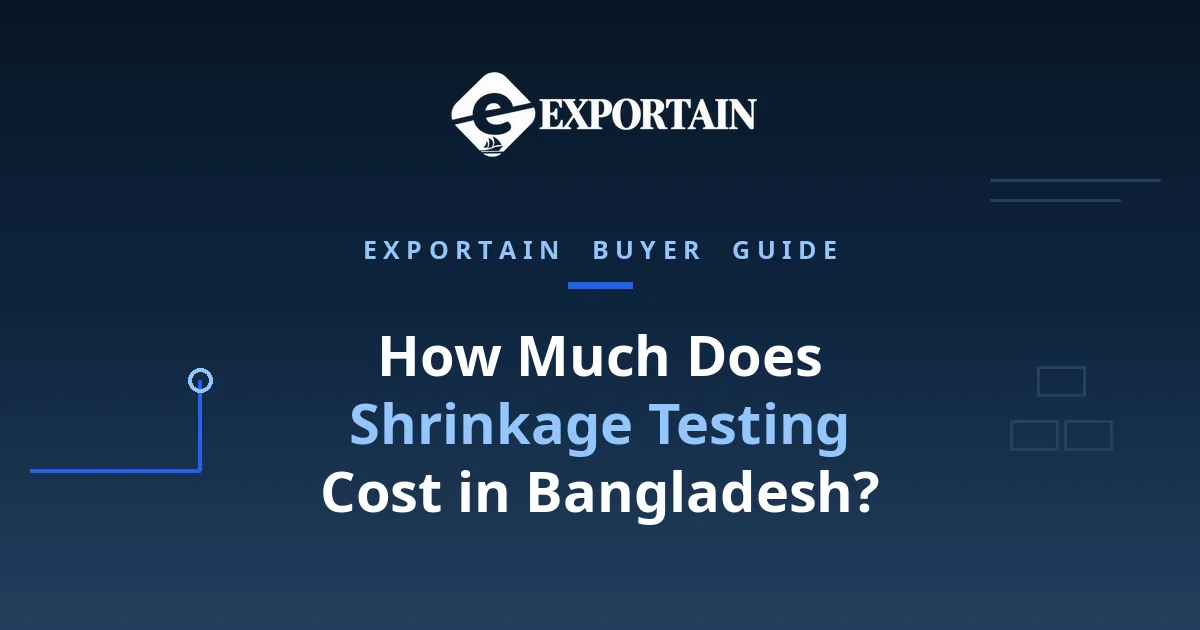 Navy title card: How Much Does Shrinkage Testing Cost in Bangladesh?