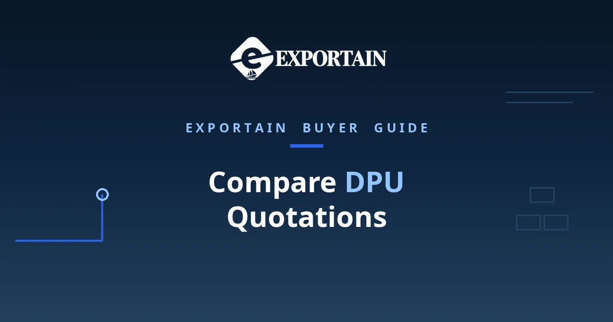 Navy title card: Compare DPU Quotations From Bangladeshi Suppliers