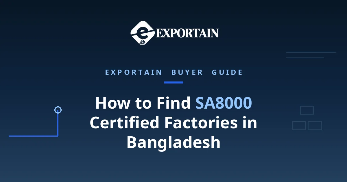 Navy title card: How to Find SA8000 Certified Factories in Bangladesh