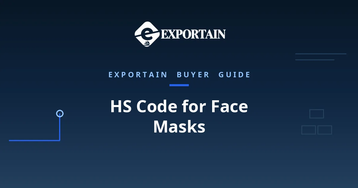 Face masks prepared for export in a clean, modern Bangladeshi production and packing facility