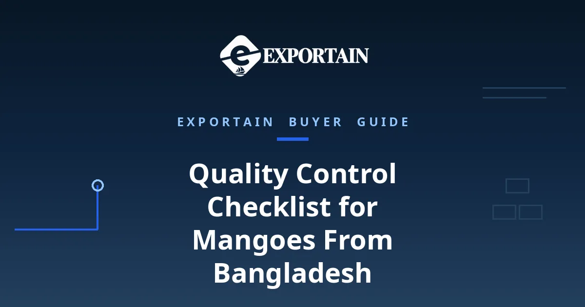 Mangoes prepared for export in a clean, modern Bangladeshi production and packing facility