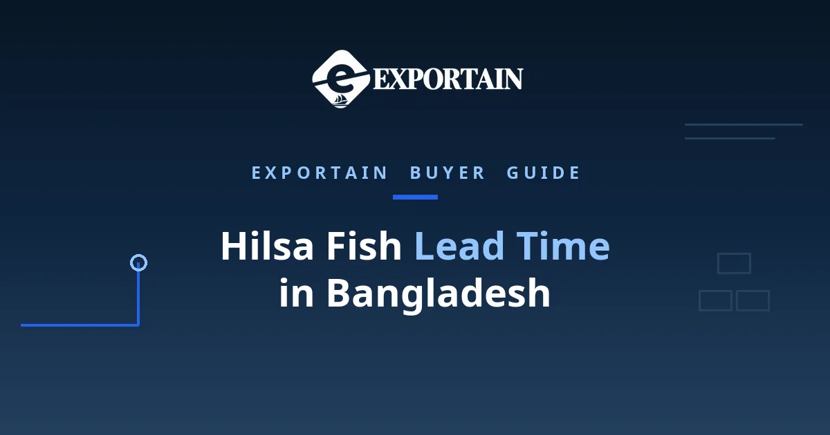 Navy title card: Hilsa Fish Lead Time in Bangladesh