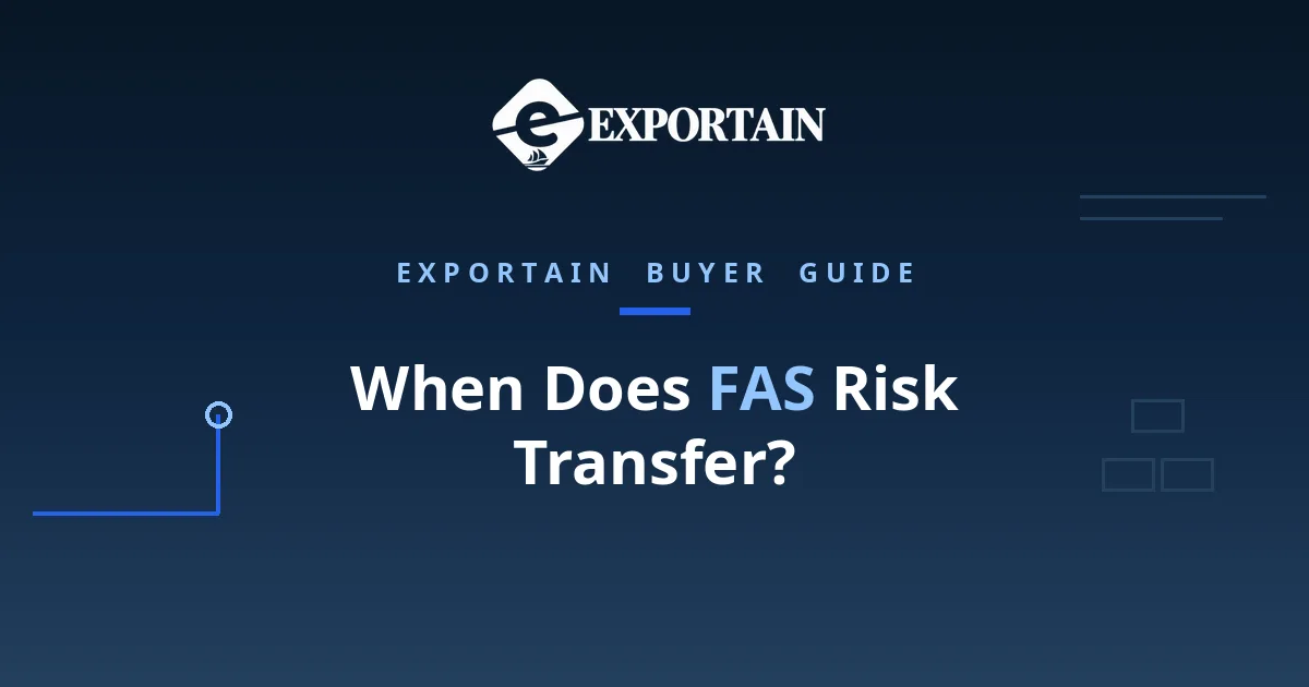 Navy title card: When Does FAS Risk Transfer?