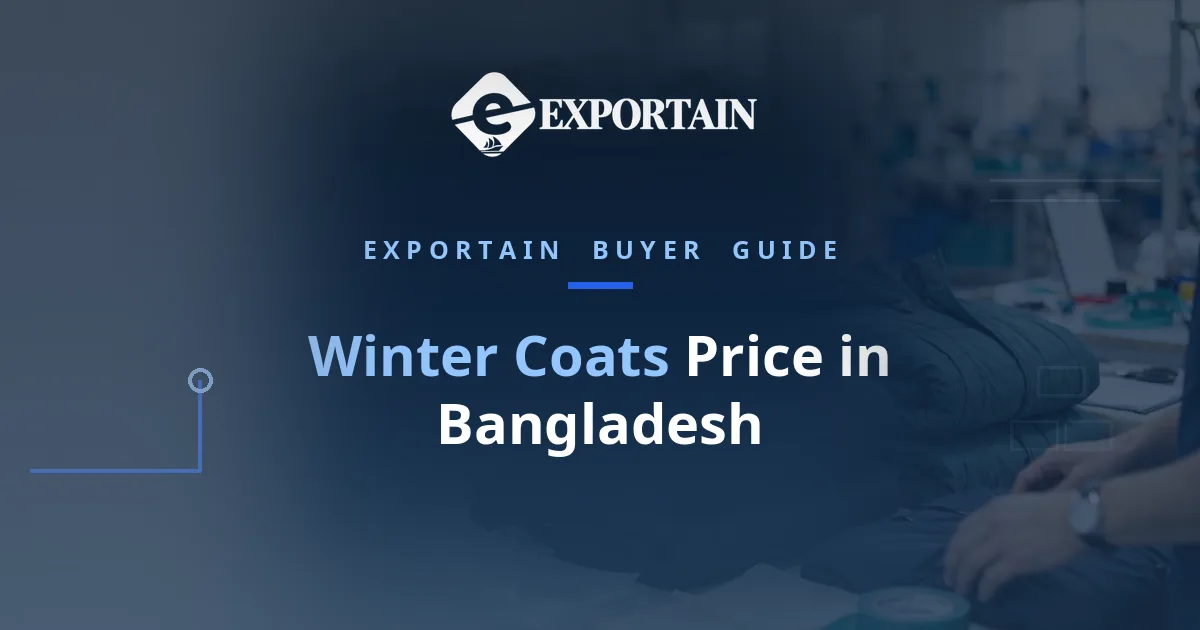 Winter Coats Price in Bangladesh - winter coats prepared for export in a clean, modern facility