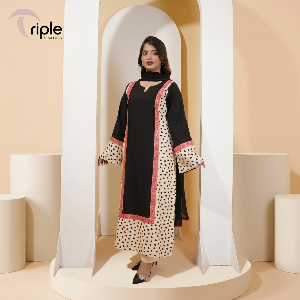 Exclusive Embroidered Silk Salwar Kameez Suit, video 7